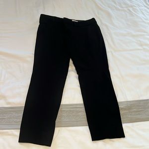 Banana Republic back Sloan fit capri black pants 2P